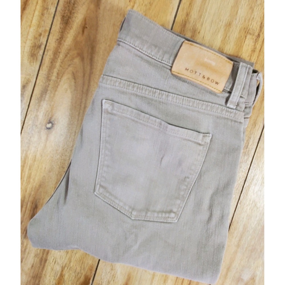 Mott & Bow Men's Slim Jeans in Tan